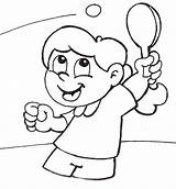 Pong Ping Coloring Pages Tennis Para Colorear Clipart Cliparts 為孩子的色頁 Favorites Add sketch template