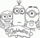 Coloring Pages Minions Lots Movie Popular sketch template