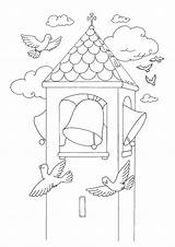 Campanile Pasqua Pasquali Disegnare Martini Venezia Tradizione Stomaco Nello Farfalle Martino sketch template