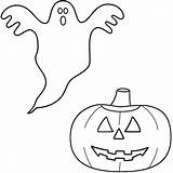 Ghost Coloring Pages Halloween Pumpkin Lantern Scary Kids Print Jack Happy Very Popular Drawing Sheet Getdrawings Coloringhome Color Getcolorings Choose sketch template