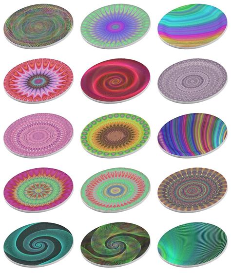colorful abstract paper plates graphic design paper plate
