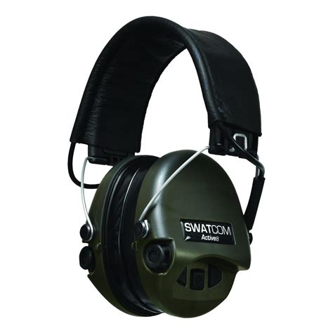 swatcom active  ear defenders fine shooting accessories