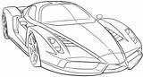 Race Cars sketch template