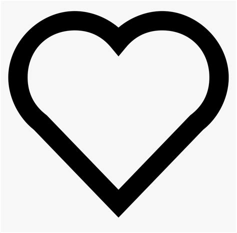 heart outline emoji