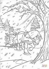 Horse Printable Supercoloring sketch template