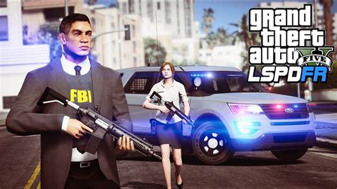 Gta 5 Lspdfr Ep304 Fbi Agents Patrol Ft Scully Youtube