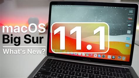 Macos Big Sur 11 1 Is Out What S New All Tech News