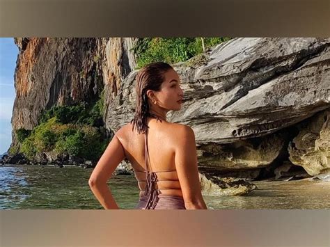 Sarah Lahbati Is One Hot Momma In El Nido Palawan Gma Entertainment