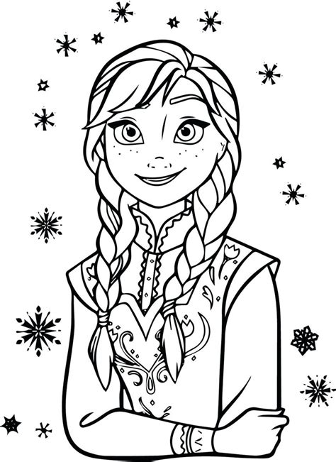 printable disney easy elsa coloring pages png colorist