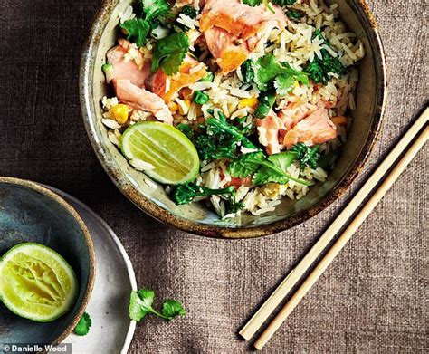 Salmon Fried Rice Salmon Fried Rice Pea And Mint Soup Recipes