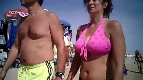 Big Tits In Bikini Mature At Beach Free Porn A7 Xhamster