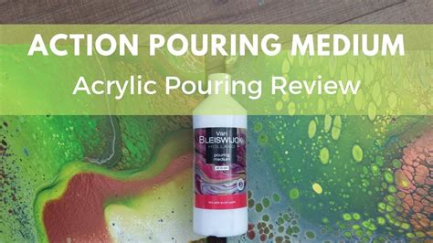 review withwithout silicone van bleiswijck holland pouring medium acryl gieten