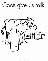 Milk Coloring Cows Give Cow Milking Worksheet Favorites Login Add Twistynoodle Noodle Change Style sketch template