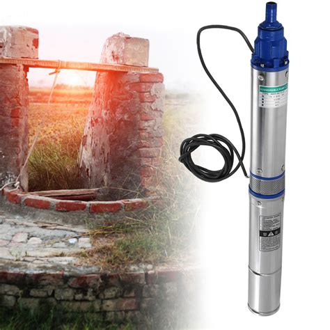 stainless steel submersible pump deep   hp   gpm feet  ebay