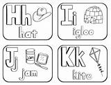 Abc Flashcards sketch template