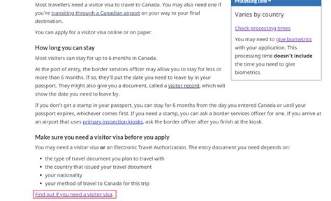 canada visitor visa   easy steps
