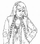 Coloring Pages School High Musical Celebrity Montana Hannah Hannah1 Books Printable sketch template