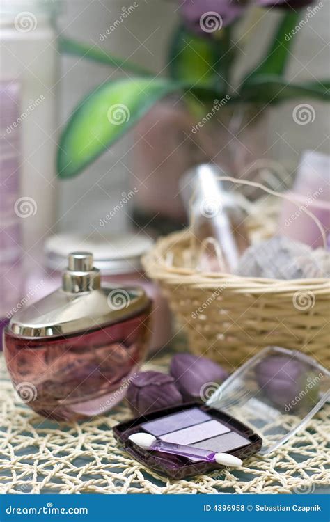 violet spa  cosmetics stock photo image  comfortable