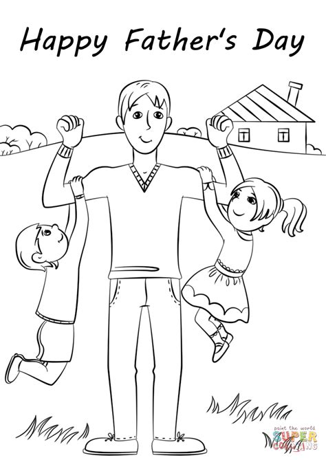fathers day printable coloring pages