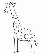 Giraffe Template Girafa Giraffes Jerapah Sketsa Hewan Animal Colorir Worksheet Toddlers Jungle Kambing Imut Jirafas Shapes Momjunction Temonggo Numbers Preschoolers sketch template
