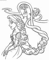 Raiponce Princesse Coloriages Gratuit Magiques sketch template