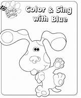 Clues Blues Kolorowanki Kleurplaten Coloriages Kleurplaat Graduation Druku Doroslych Pies Animaatjes Malvorlage Huacan Dzieci sketch template