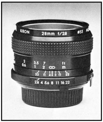 kiron  mm   wide angle lens specs mtf charts user reviews