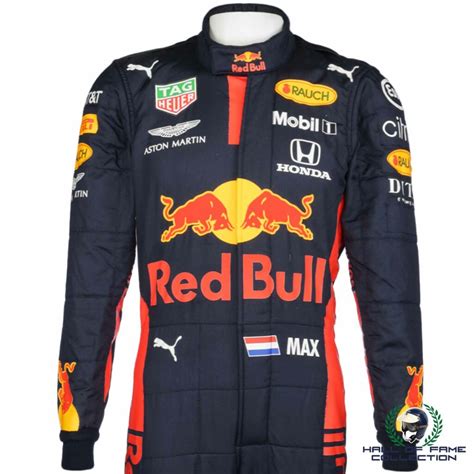 max verstappen tuscan gp  red bull racing  suit racing hall  fame collection