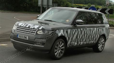 range rover long wheelbase  spy shots car magazine