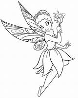 Disney Fairies Coloring Pages Printable Color Fairy Para Cartoons sketch template