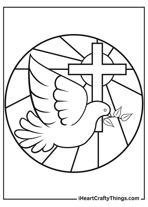 religious easter coloring sheets  printable