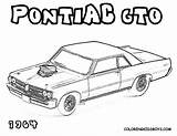 Coloring Pages Muscle Car Cars Hot Gto Classic American Rod Old Pontiac Drawing Printable Print Hotrod Colouring Sheets Cool Boys sketch template
