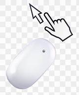 Mouse Cursor Computer Pointer Arrow Hand sketch template