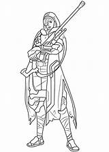 Overwatch Coloring Pages Soldier Chibi sketch template