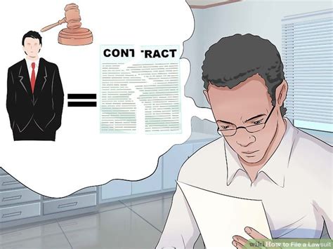 how to file a lawsuit with pictures wikihow