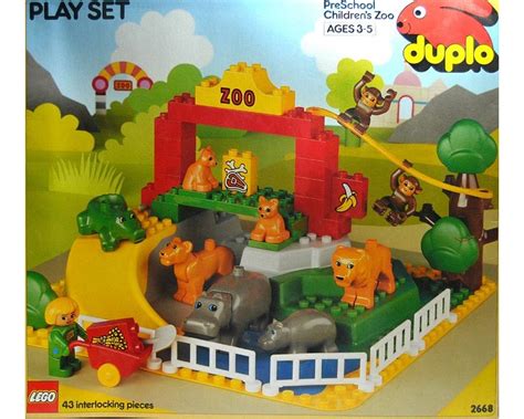 lego set   childrens zoo zoo animal antics  duplo town rebrickable build