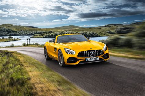 mercedes amg gt  roadster  stuck   middle automobile magazine