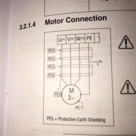 wiring   wire  phase motor  vfd electrical engineering stack exchange