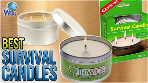 9 best survival candles 2018 youtube