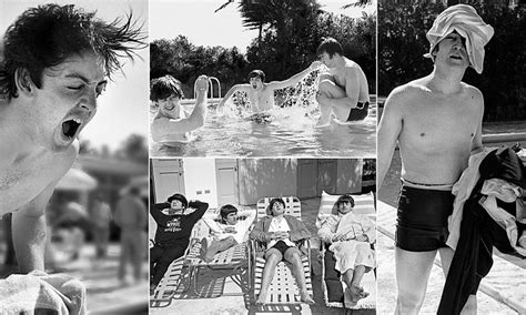 Rare Beatles Photos Show Fab Four Poolside In Miami After