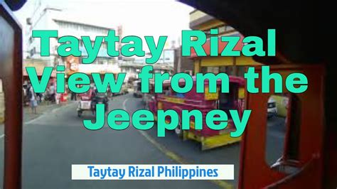 Taytay Rizal Philippines Youtube
