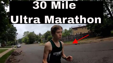 attempting   ultra marathon  mile race youtube