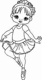 Coloring Pages Ballerina Girl Cartoon Girls Leap Dance Colouring Baby Kids Nice Printable Toddler Little Cute Movie Sheets Discover Information sketch template
