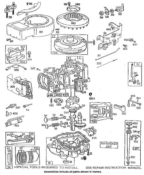 briggs  stratton  hp intek wiring diagram wiring diagram pictures