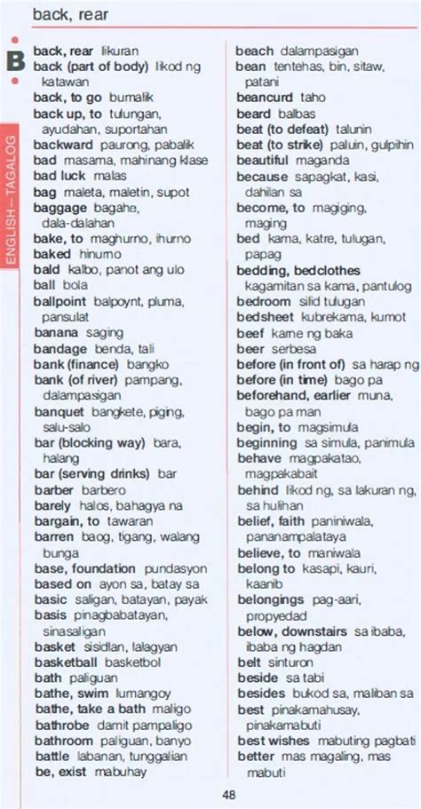 pocket tagalog dictionary  tuttle publishing
