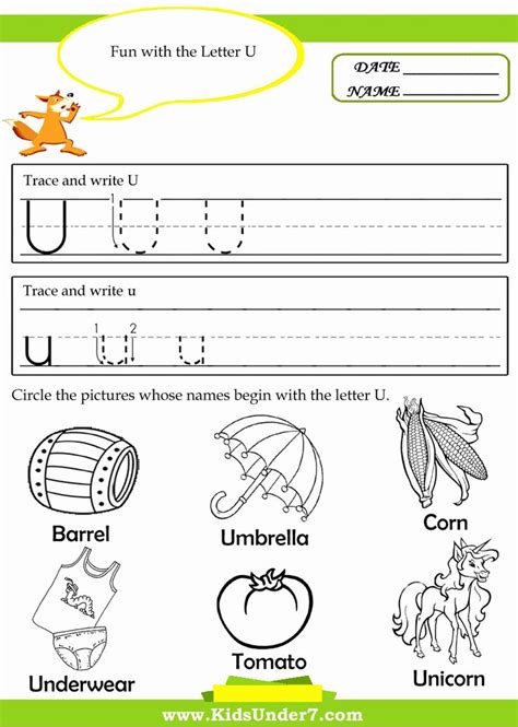 printable letter  activities