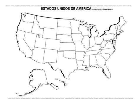 pinto dibujos mapa de estados unidos con nombres para imprimir mapas images