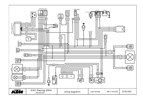 ktm  exc wiring diagram   gambrco