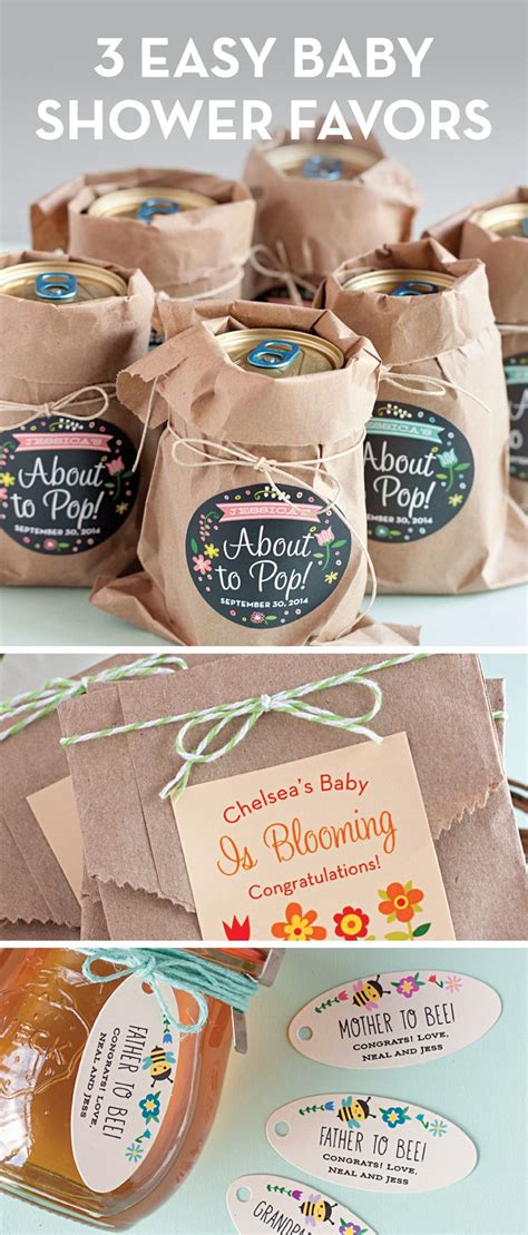 inexpensive baby shower favors ideas  diy baby shower favors guests