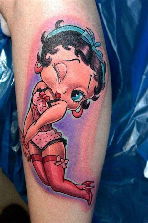 Betty Boop Tattoos Designs Ideas And Meaning Tattoos